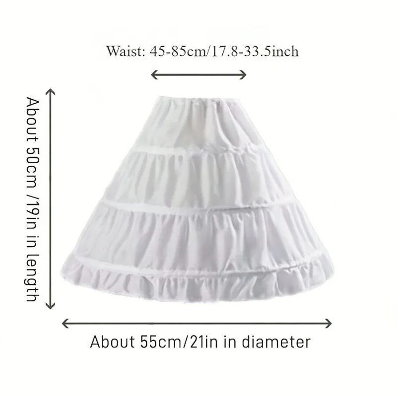 Full Hoop Skirt Crinoline Underskirt Ball Gown Vintage Wedding Petticoat Bride Prom, Cosplay & Evening Dresses