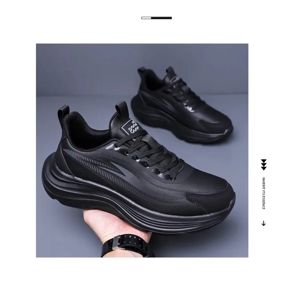 2025 Zapatos deportivos informales para hombre, mocasines, zapatos para correr, zapatos planos transpirables de moda de talla grande