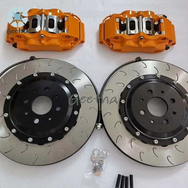

For Sports Big Brake Kit 4 Port Rotor Disc 300Mm 330Mm 345Mm 5200 4 Pot Modified Racing Brake Caliper