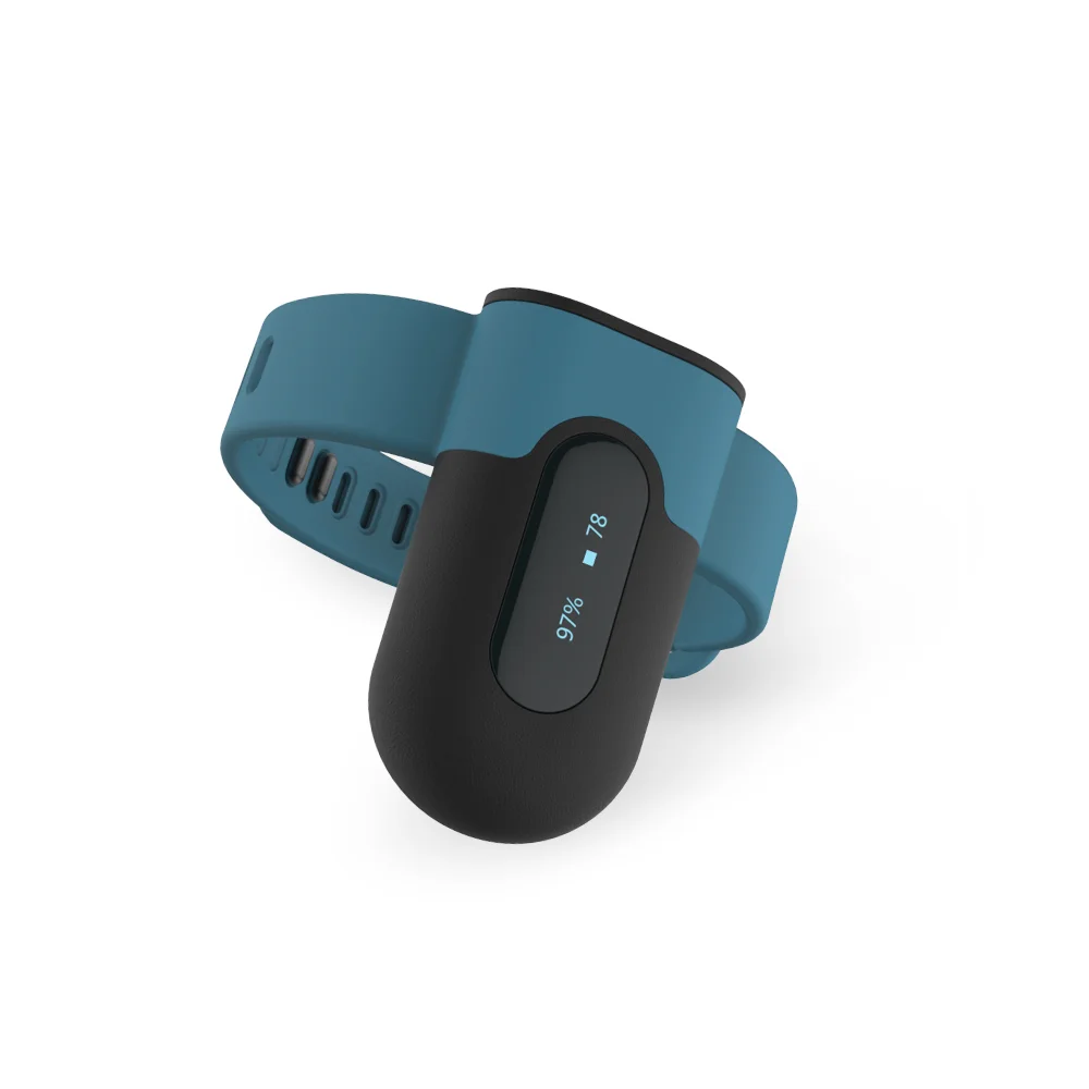 Wellue SleepU Wearable Oximeter Pulse with Bluetooth and Free APP for Sleeping Problem