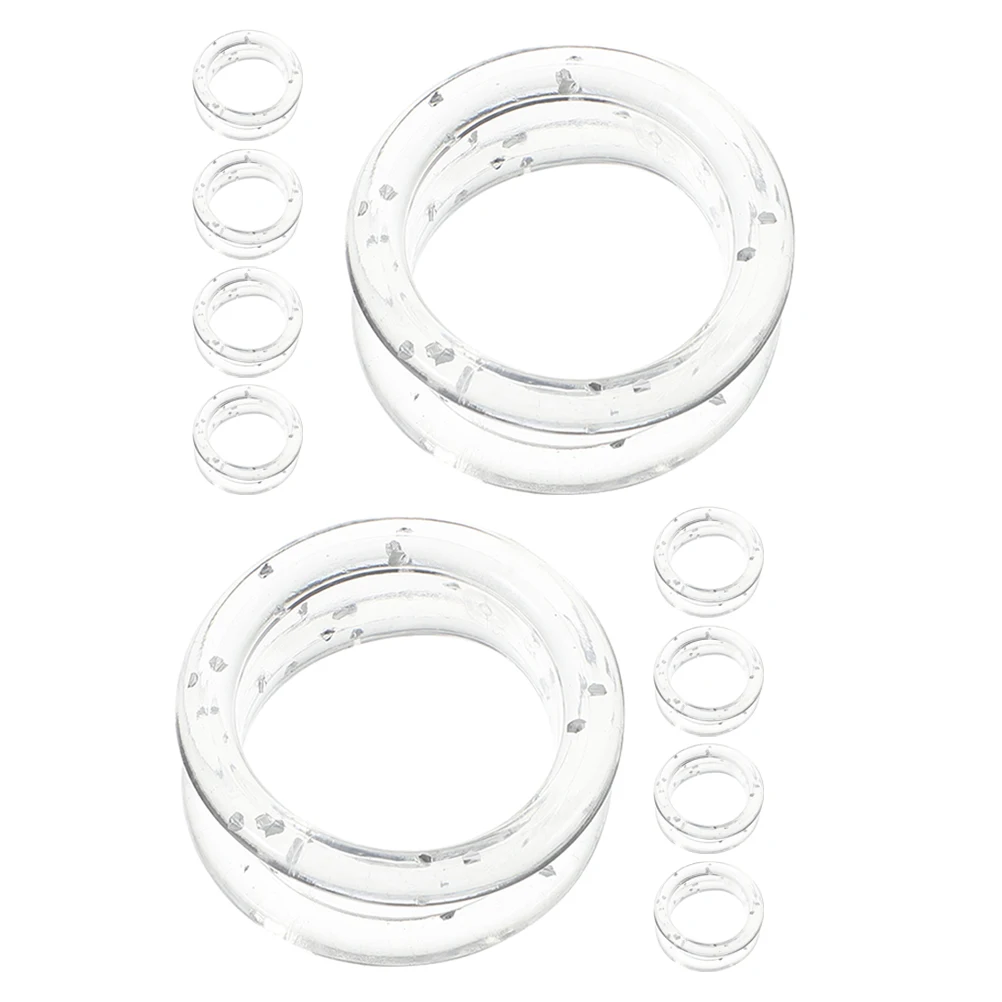 

10Pcs Silicone Cuticle Nipper Cover Finger Guard Inserts for Scissor Handles Soft Grip Protection Ideal for Hairstylists and