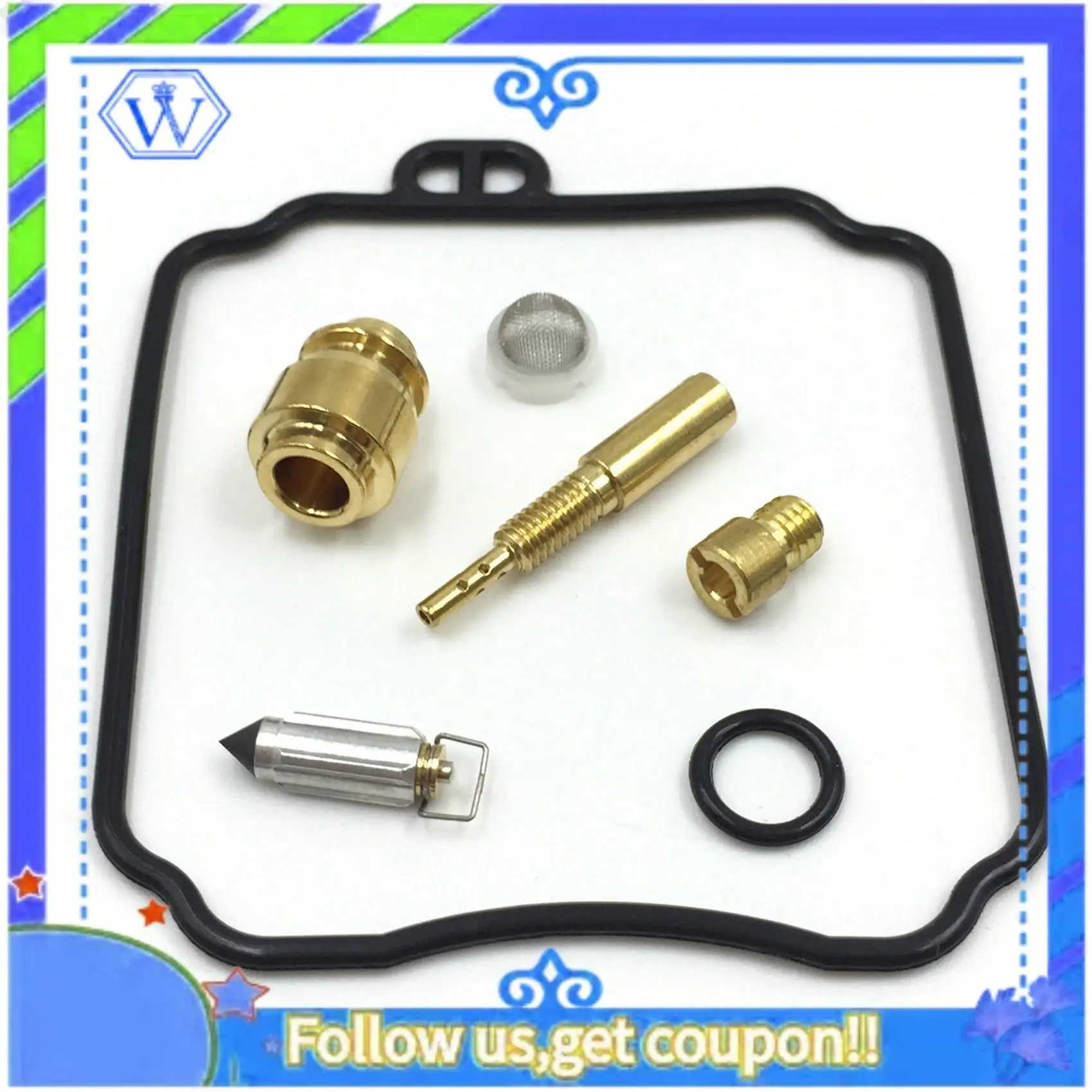 M46K-2Set دراجة نارية المكربن طقم تصليح مقعد طوقا ل Hyosung GV250 Aquila UM V2C-2 Tgteus #2