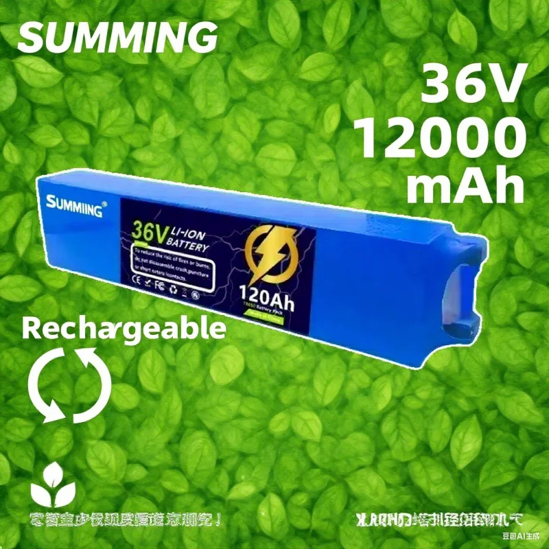 

NEW 10S3P 36V 120Ah 36vElectric Scooter Battery Pack18650 LithiumM365 Electric Scooter 36v BatteryScooter with Charger ✅⚡
