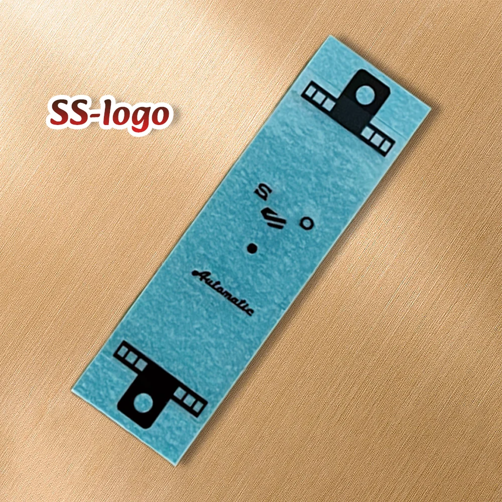 SS Logo 27-30mm Dial Nickel Metal Stickers With Automatic suitable surface modification Logo Watch Modification Accessories