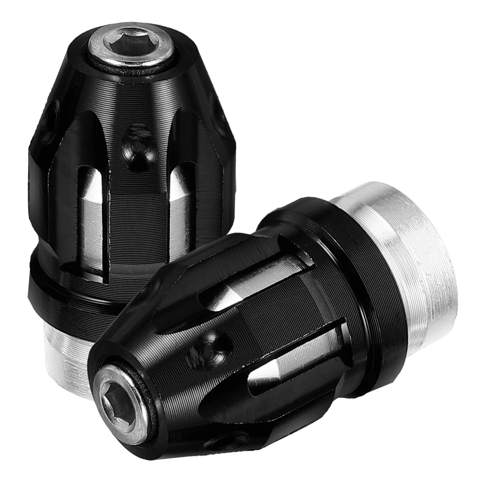 

2 Pcs Valve Caps Black Motorcycle Accessories Durable Metal Dust Covers Motorcycle Tire Accessories Universal Stem Gas Nozzle