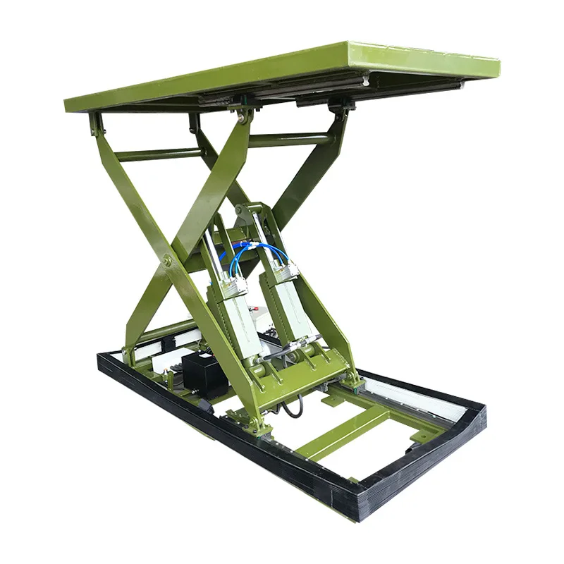 Liquid fixed lift, electric fixed scissor lift aerial work platform