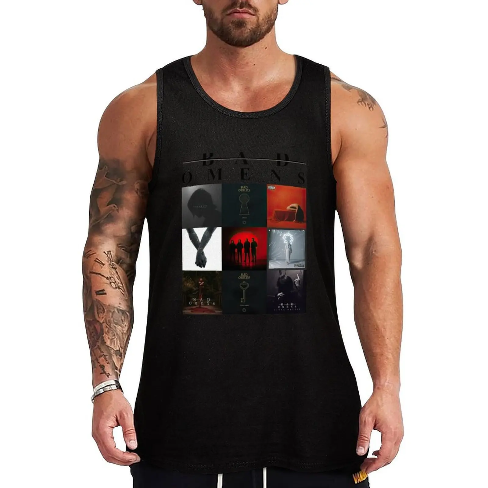 Bad Omens Album Tank Top Outdoor UV Tank Top Sun Protection Sleeveless Shirt