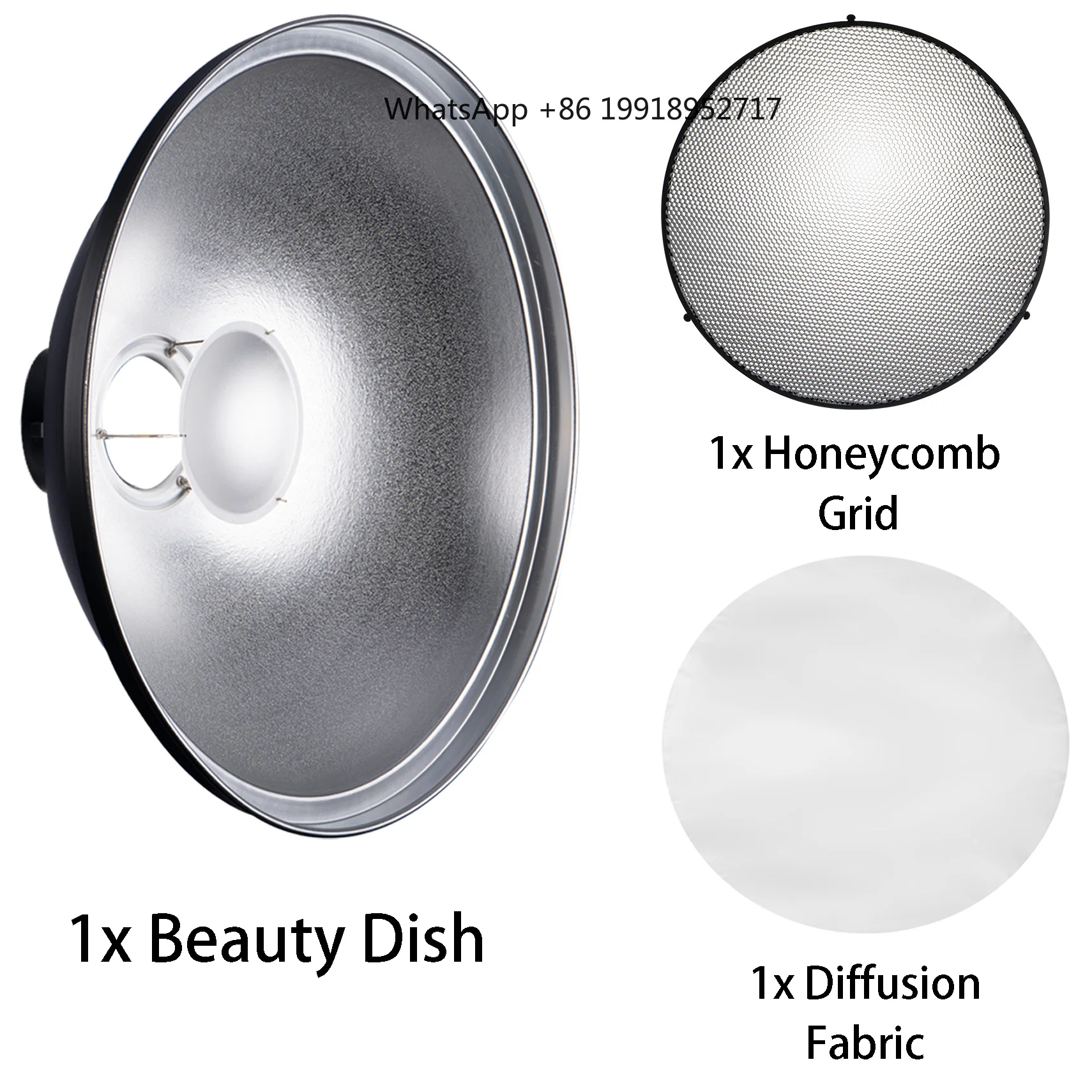 Selens Reflector Beauty Dish 3 - огляд і ціна Beauty Dish 55Cm