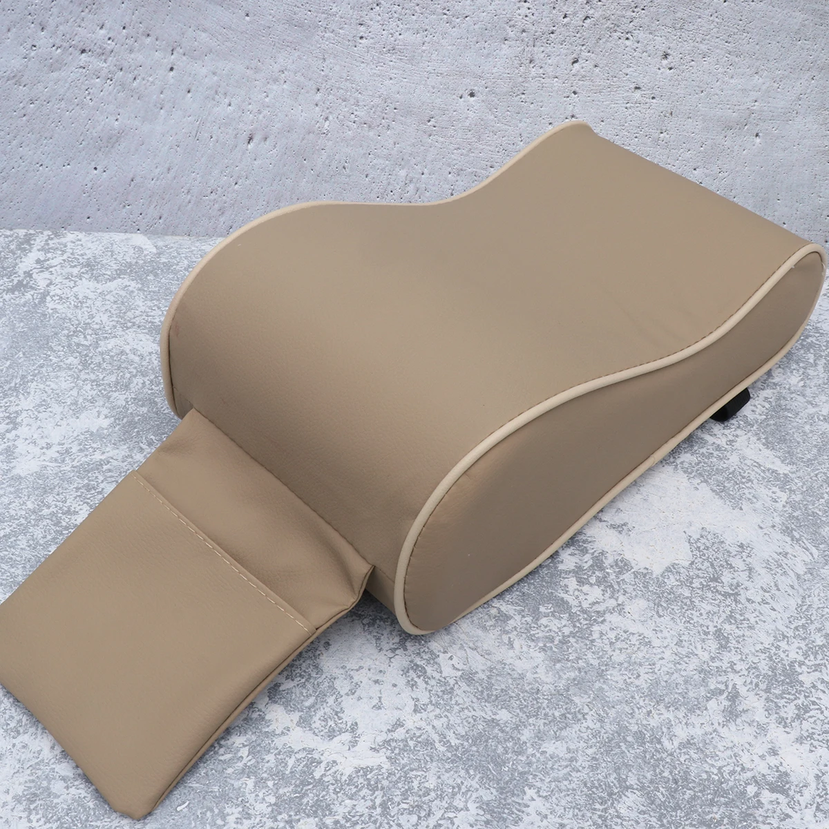 

Soft Car Armrest Cushion Durable Scratch Resistant Console Pad Adjustable Straps Center Console Travel Vehicle