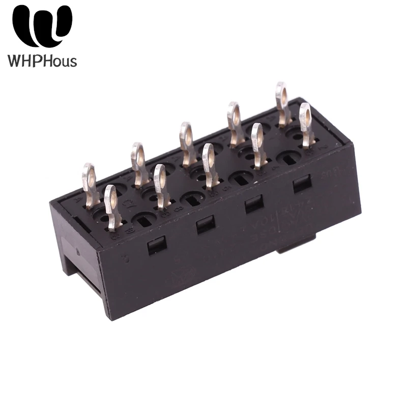 

1PCS 4-Speed Toggle Switch four-Speed Switch Slide Switch Hair Dryer DSE-2410 16A High Current 10-Pin