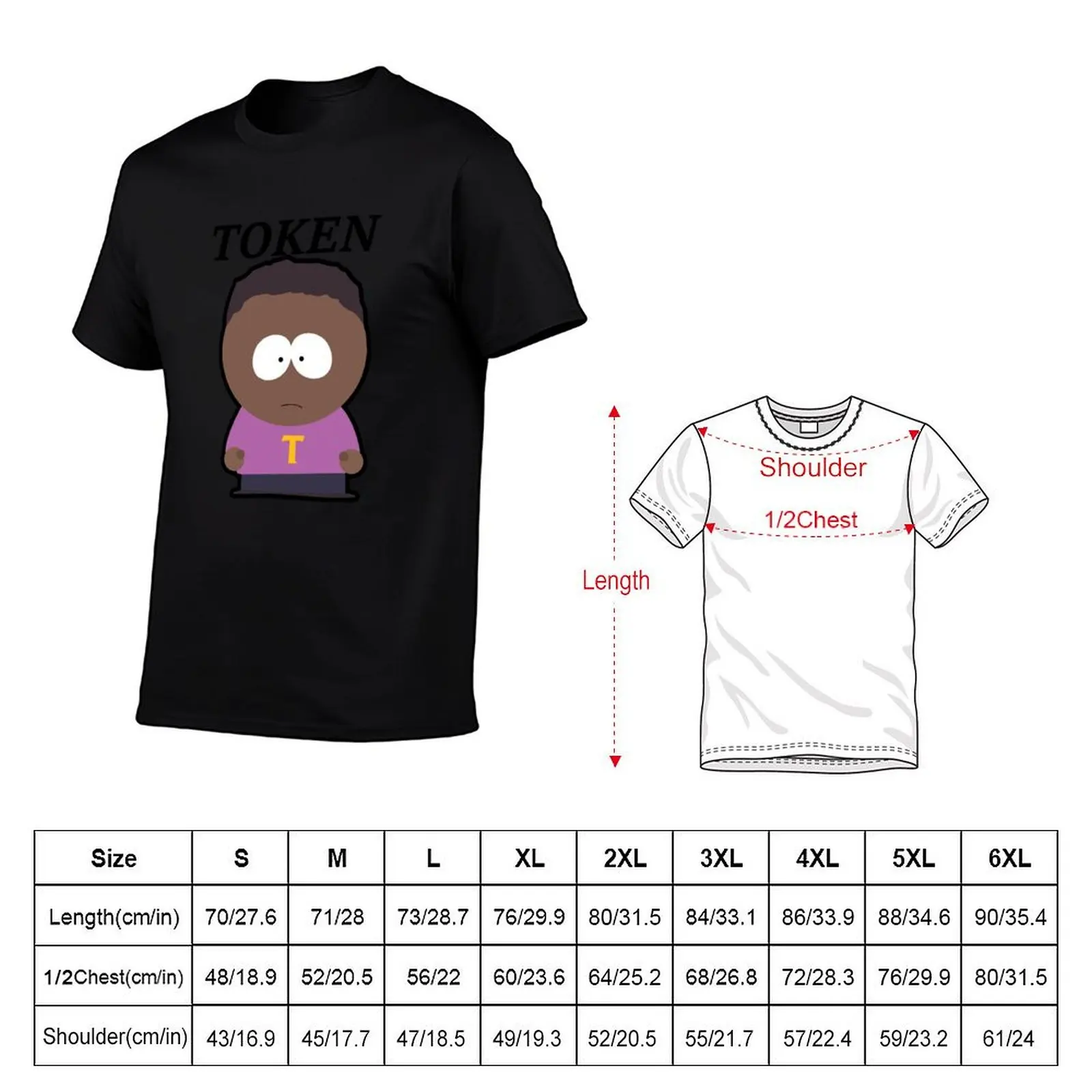Token T-Shirt Breathable Lightweight Summer Top