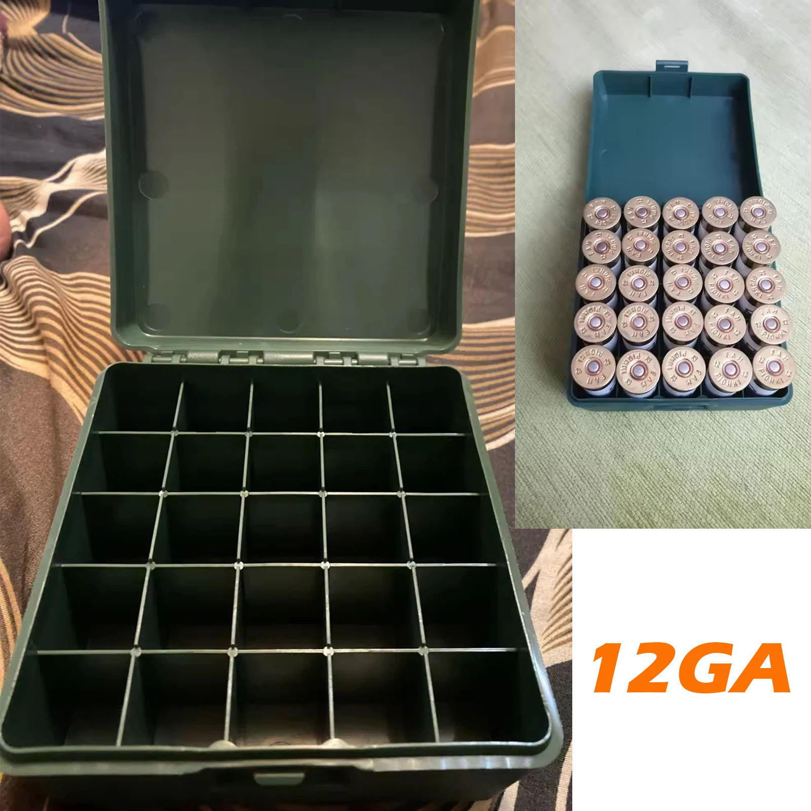 25 Rounds Shotshell Box T 6