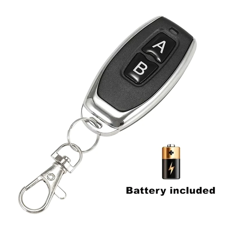 IDUD 433 Mhz RF Remote Control, Learning Code EV1527 For Gate Garage Door Opener