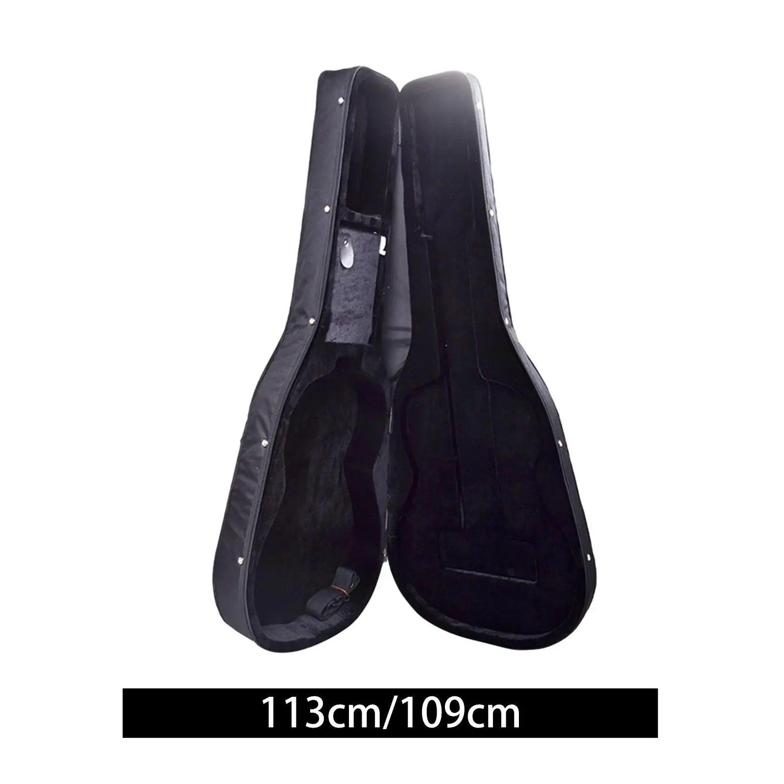 Guitar Hard Case, Guitar Carrying Bag, Portable Side Handle, Waterproof Guitar Storage Box, Hard Case for Players