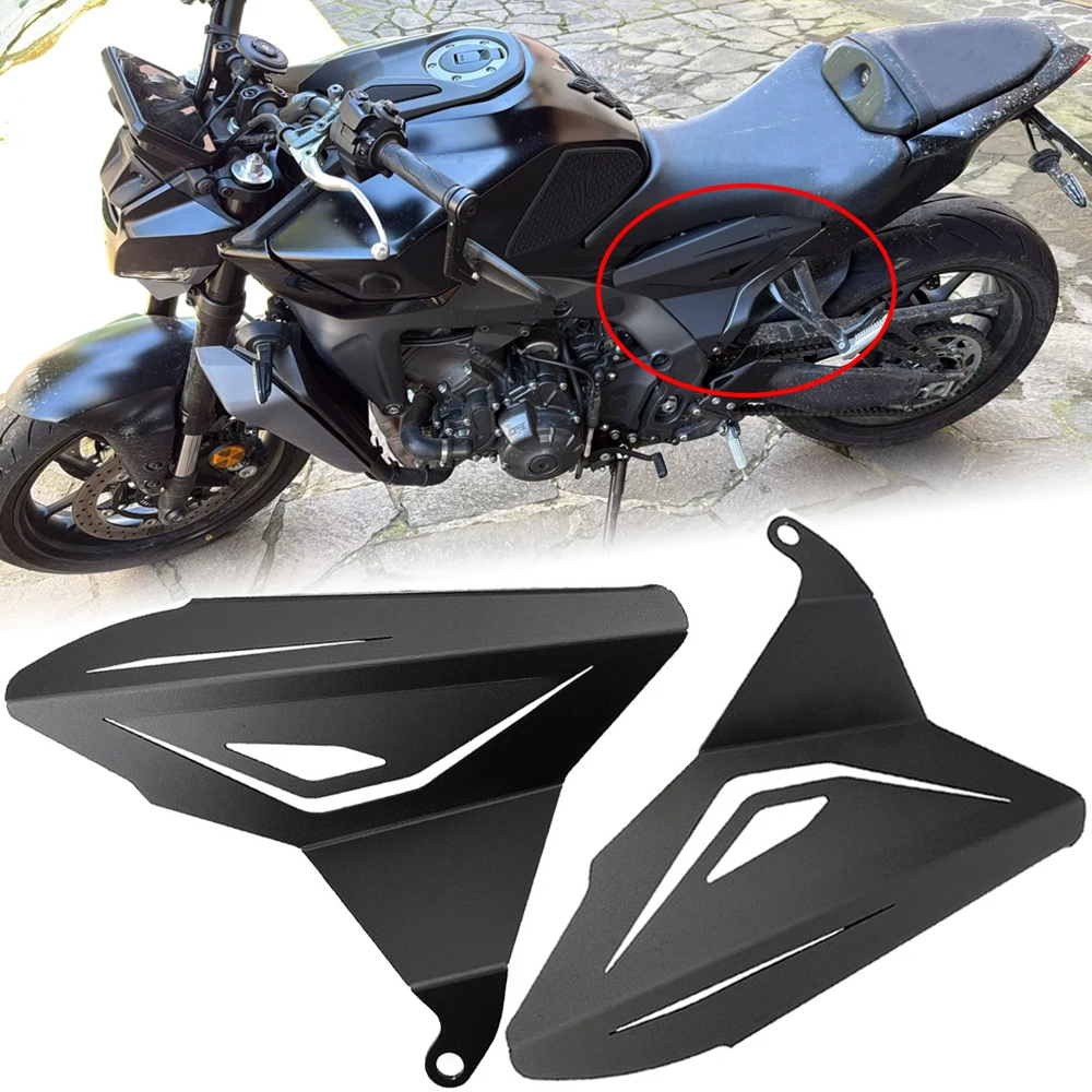 MT09 Infill Side Panel Frame Cover Cowl Fairing Protector Aluminium Plate For Yamaha MT-09 2024 2025 MT 09 Accessories Moto Part