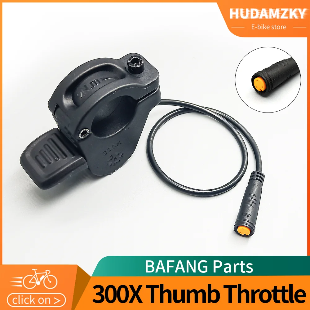 Ebike Thumb Throttle BAFANG 300X 3PIN Female Throttle for 12V 24V 36V 48V 60V 72V Electric Bicycle Accelerator