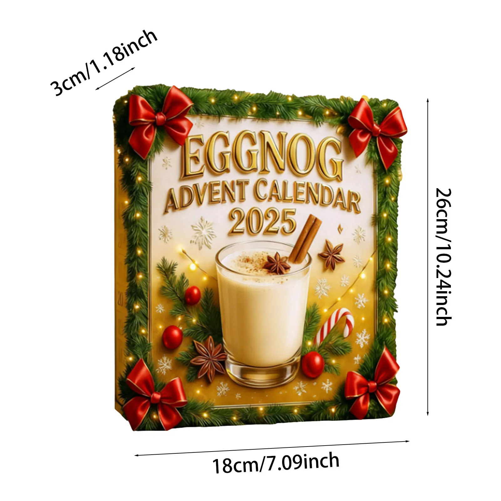 Clock Timer for Bedroom Advent Calendar Anatomy Christmas Countdown Pendant Containing 24 365 Countdown Calendar Tear off