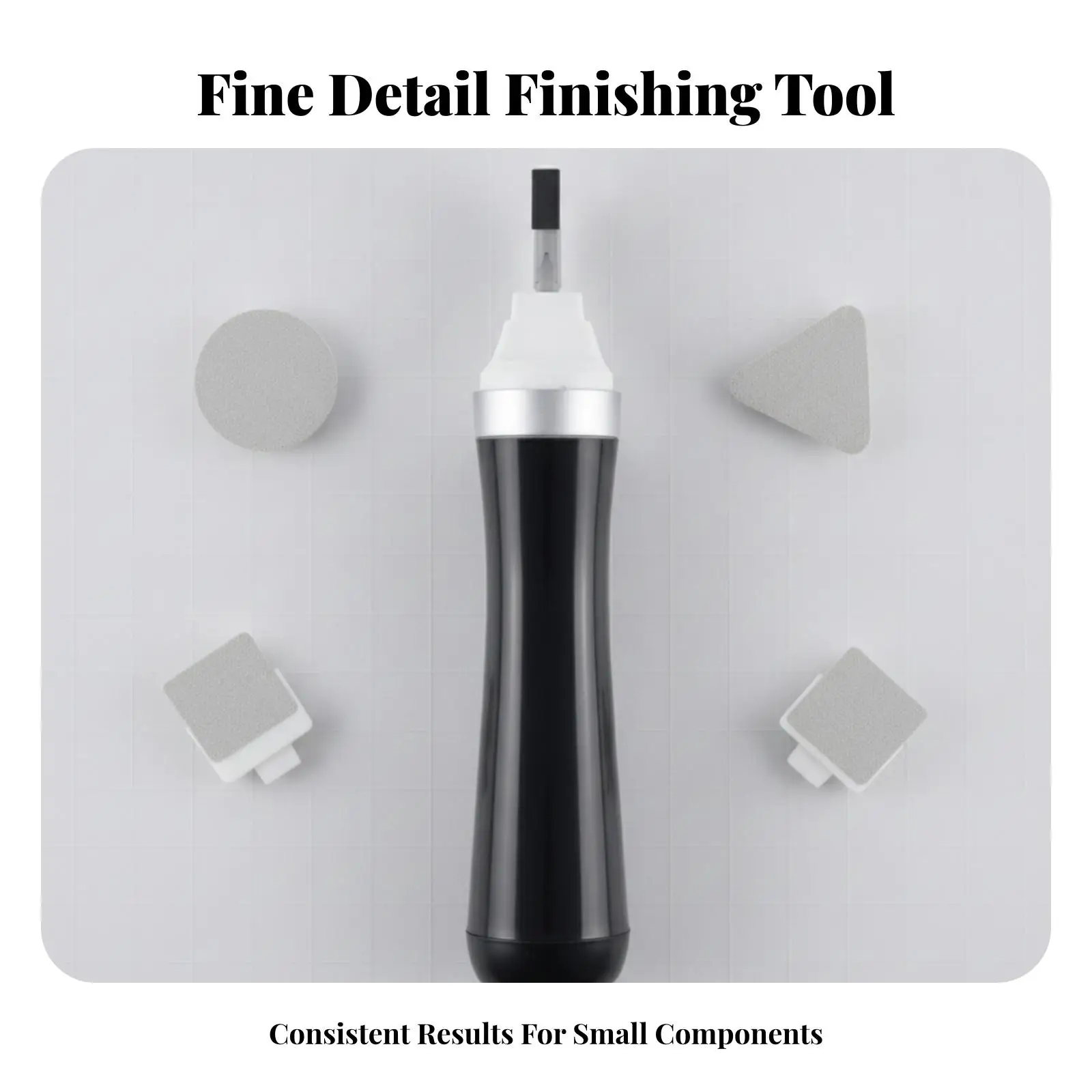 Electric Reciprocating Polisher Detail Sander for Hobby Model Making Flat Surface Corner Seam Sanding