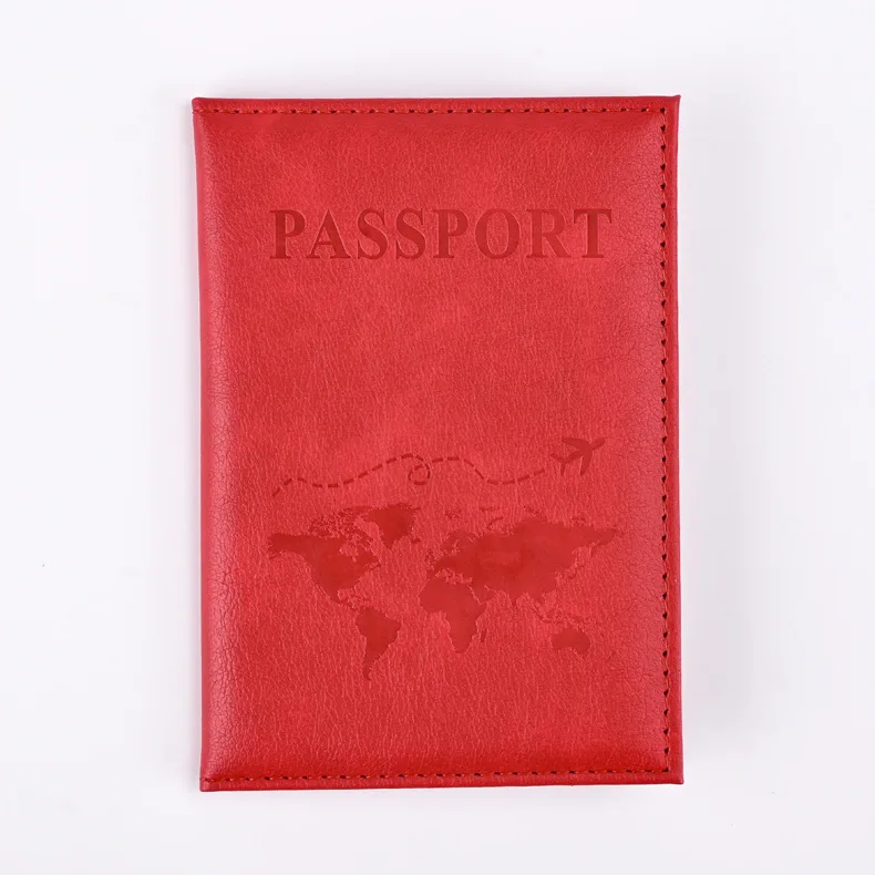 Bunte PU Reisepass Ticket Reisepass Abdeckungen Reisepass Schutzhülle ID Kreditkarte Halter Reise Zubehör