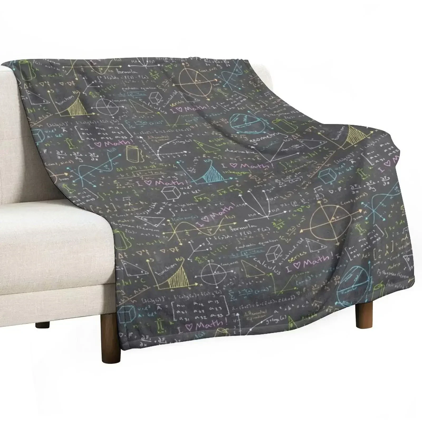 Math Lessons Throw Blanket decorative Blankets Sofas Of Decoration Blankets