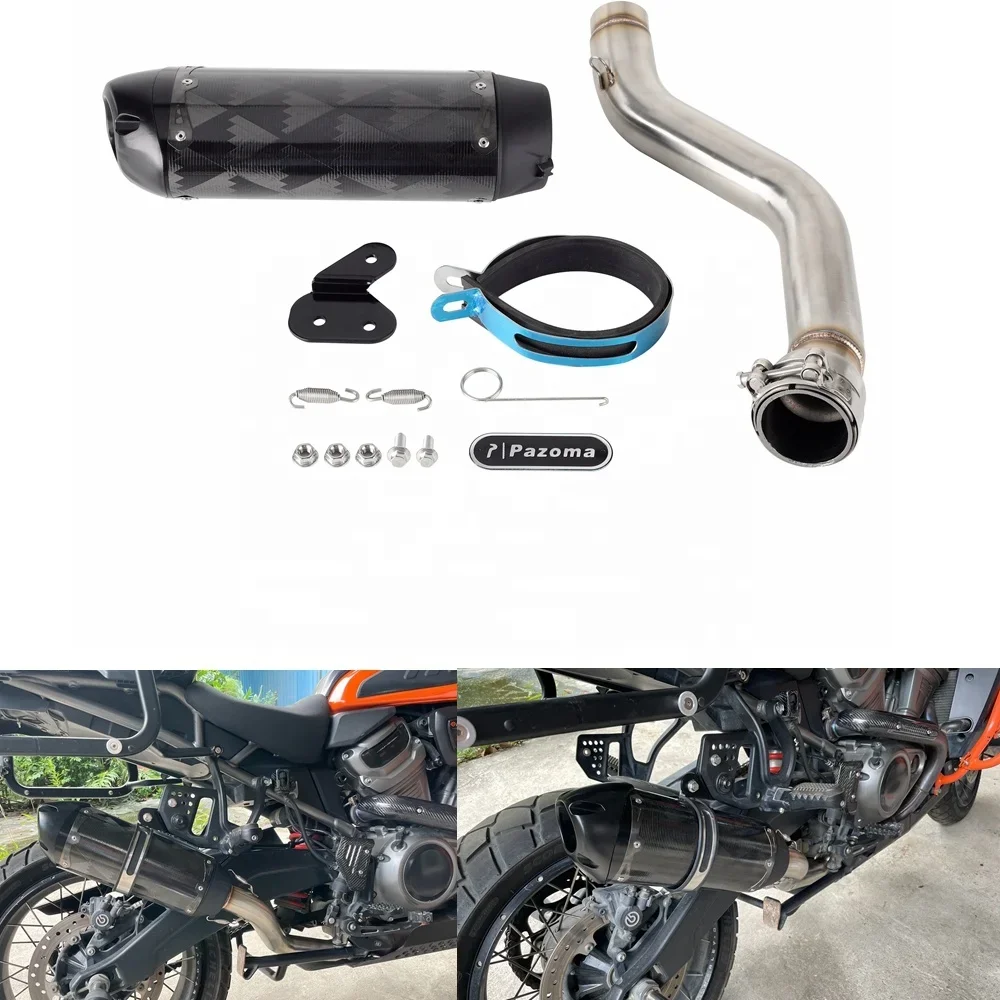 Motorcycle Exhaust Muffler Pipe System set for Harley Pan America 1250 RA1250 Special RA1250S 2021-2023