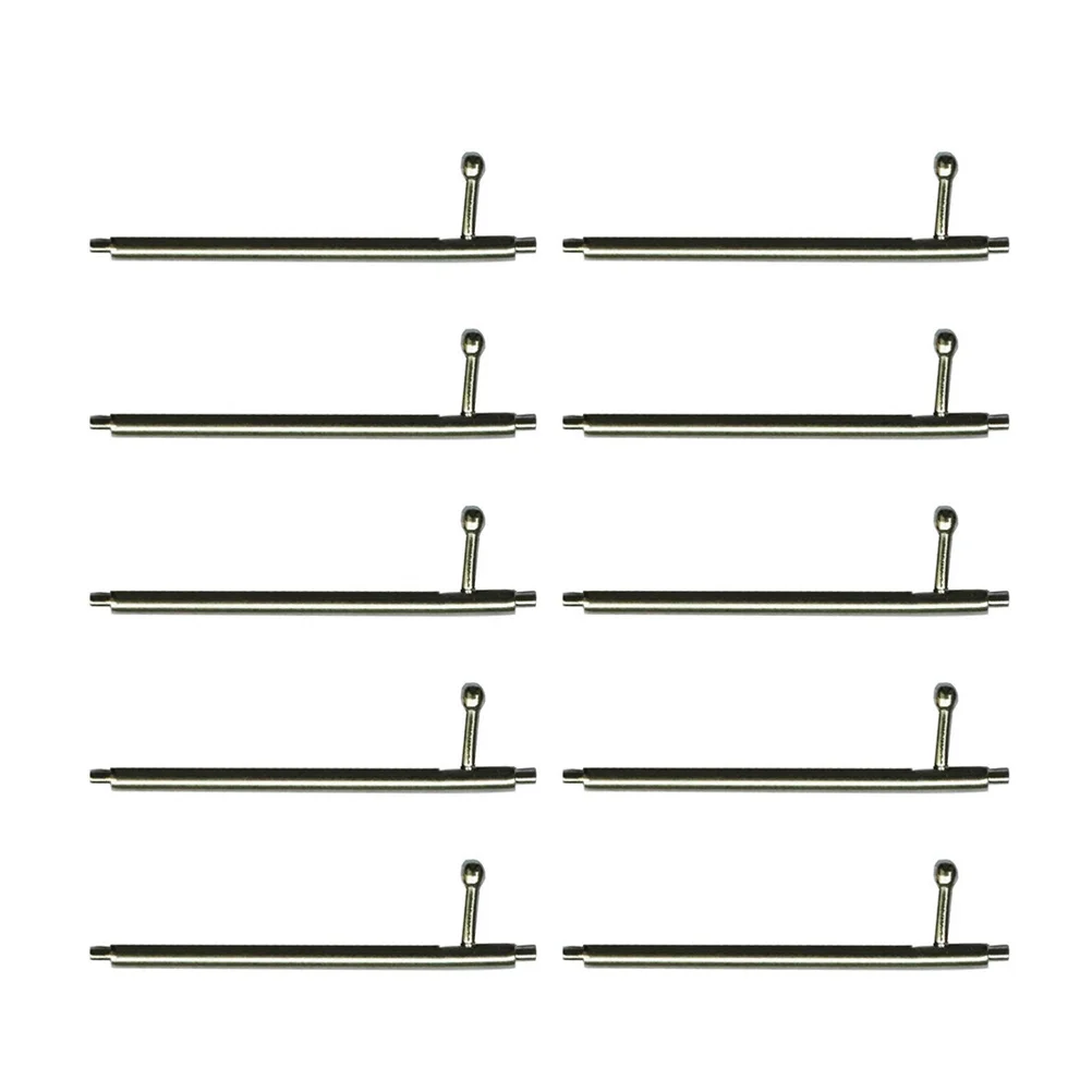 

10Pcs Quick Release Spring Bars Diameter 1.5mm Easy Insert Remove Watch Band Pins for Watch Strap Replacement