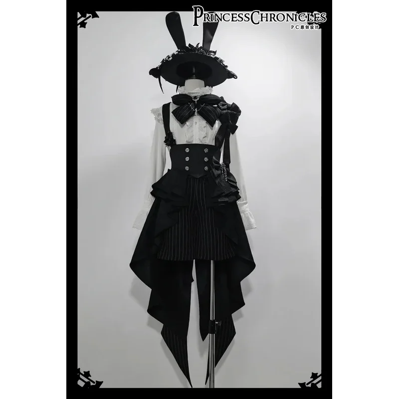 

~Rabbit Theater~Ouji Lolita Blouse and Shorts Set by Princess Chronicles