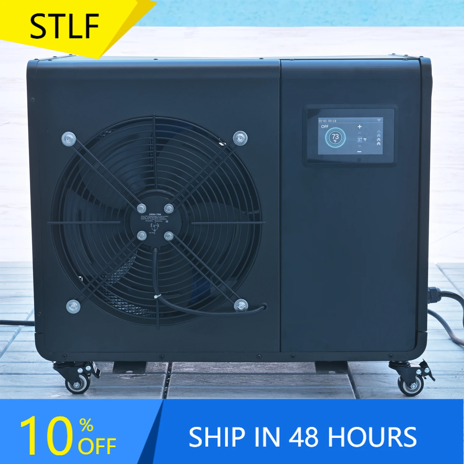 

Yuheng 0.75Hp Wifi Water Chiller for Cold Plunge Ice Bath With Chiller