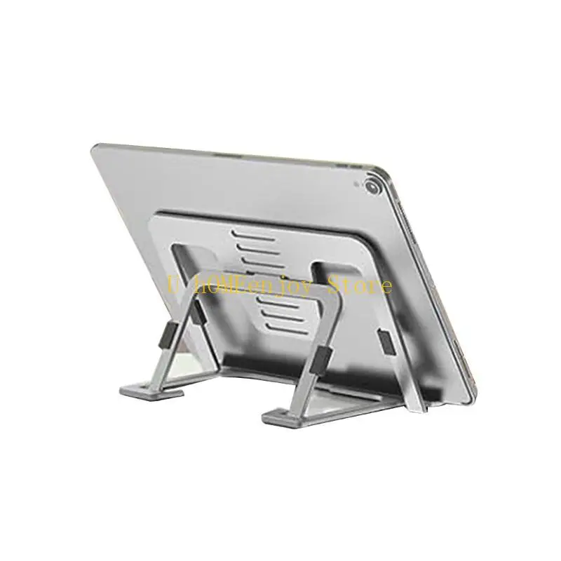 B0KF Laptop Stand Adjustable Aluminum Alloy Tablet Pad Holder Notebook Radiator Bracket Portable for 7-13inch
