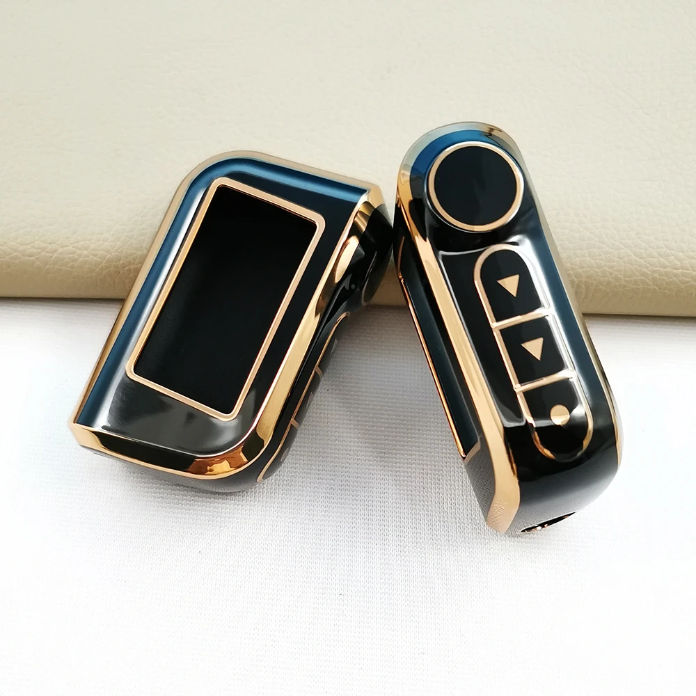 2022 New Fashion Style TPU Case For Starline A93 A63 Car Alarm Remote Controller LCD Keychain Cover,Car-styling