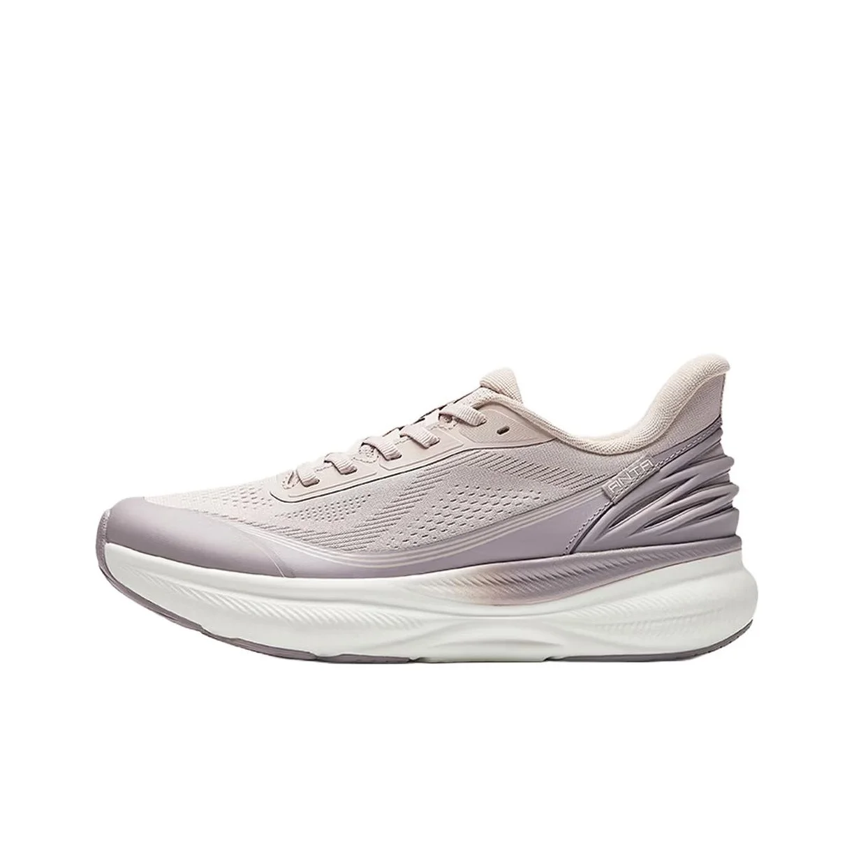 Anta Divine Journey 15 Fabric Cushioning Breathable Lightweight Low top Running Shoes Women's Lotus Gray 122627711-4
