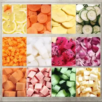 Plně automatický multifunkční kráječ zeleniny, elektrický kráječ brambor, ovoce, komerční drtič ředkviček, domácí kráječ na kostky 10 nejlepší prodej Automatický stroj na tortilly - №4