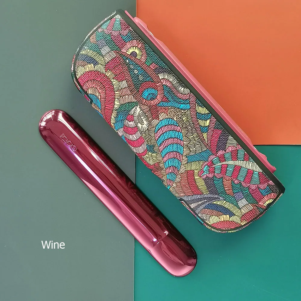 JINXINCHENG Case+ Door Cover for IQOS ILUMA Decoration Replaceable Door Cover for ICOS ILUMA E Cig for IQOS Accessories