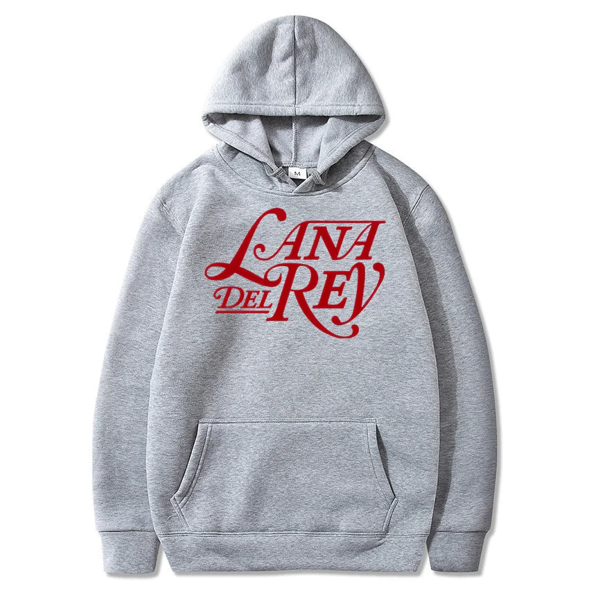 

2025 Lana Del Rey Logo Lightweight Hoodie Hoodies Men Fashion Long Sleeve Sweatshirts Women Casual Harajuku Streetwear