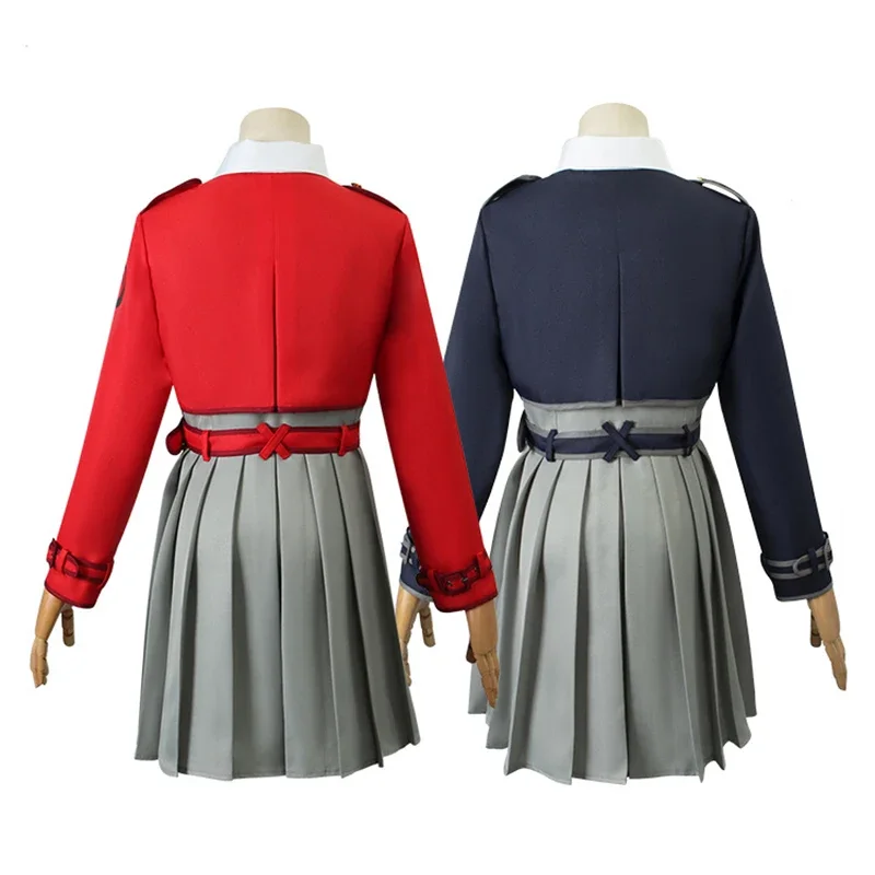 2025 Nuovo Takina Inoue Anime Lycoris Recoil Nishikigi Chisato Costume Cosplay Vestito Uniforme Parrucca Costumi di Halloween per Wom QIQ31