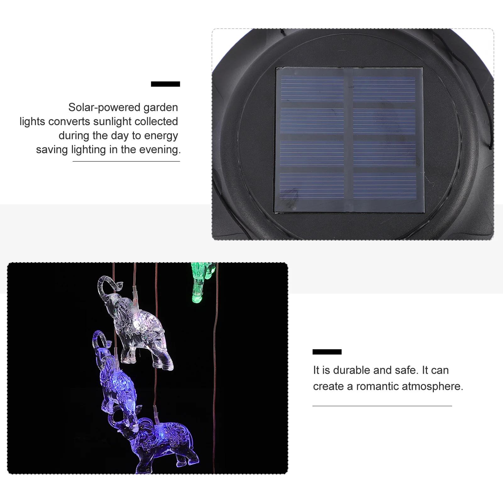 

Solar Wind Chime Lamp Led Light Yard Decoration Garden Pendant Bell Powered Energy Saving Outdoor Wedding Gift