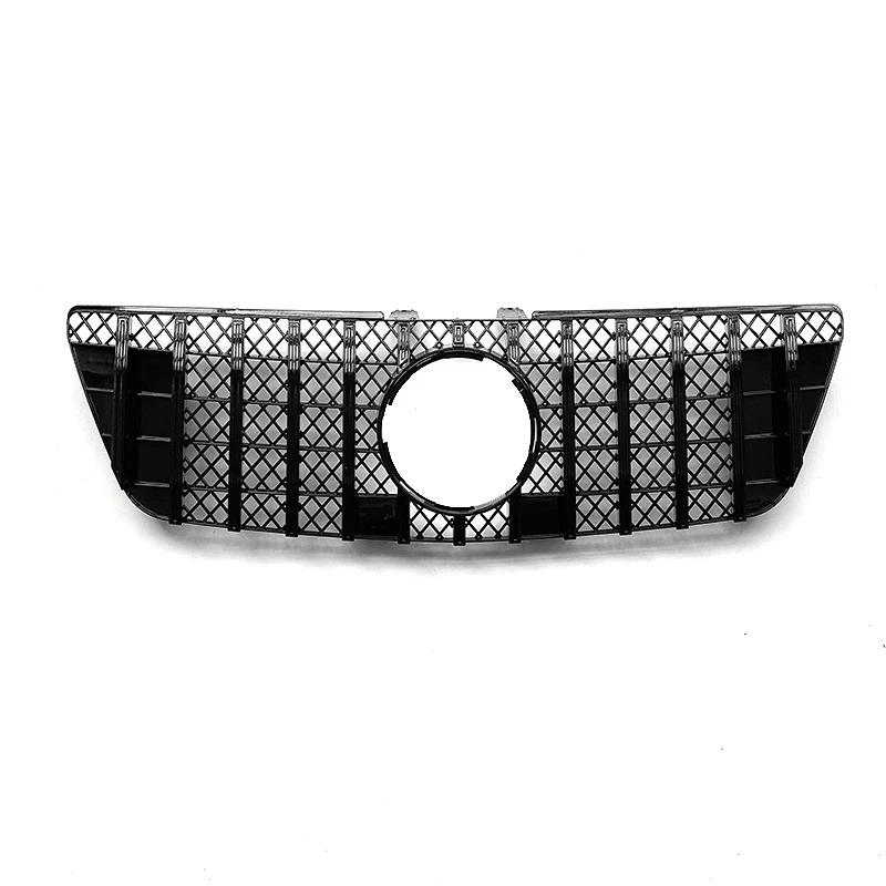 Kratka wyścigowa osłony przednia maska samochodu Mercedes Benz ML klasa W164 ML350 ML450 ML500 ML550 2009-2012 Grille w stylu GT