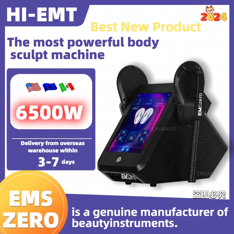 EMSzero RF Body Sculpt Machine Electromagnetic Stimulate Slimming Machine Profesional Salon Build Muscle equipmen