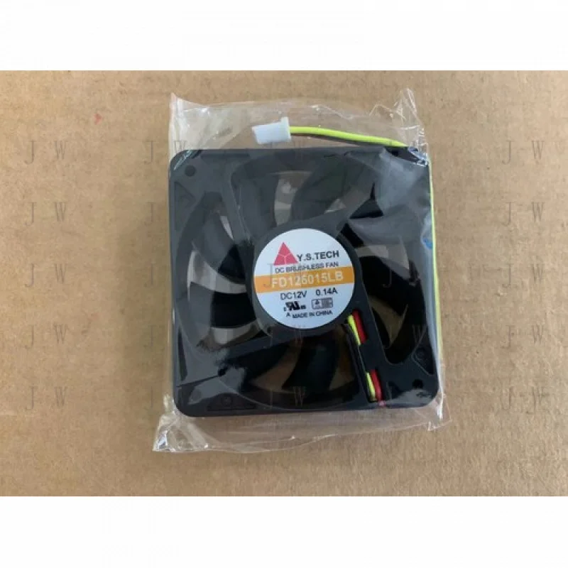 DDW  for Y.S Tech FD126015LB 6014 6cm 12v 0.14A ouble ball bearing mute A cooling fan
