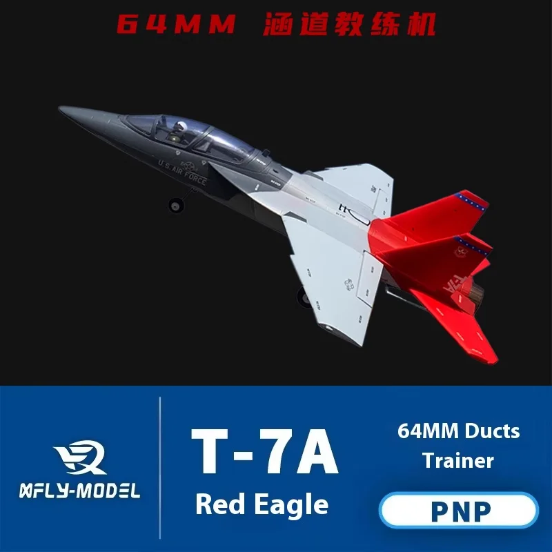 XFly سريع تحلق نموذج 64 مللي متر T-7A النسر الأحمر PNP 4S الكهربائية أنبوبي ثابت الجناح طائرة نموذجية لعبة الطائرات هدية