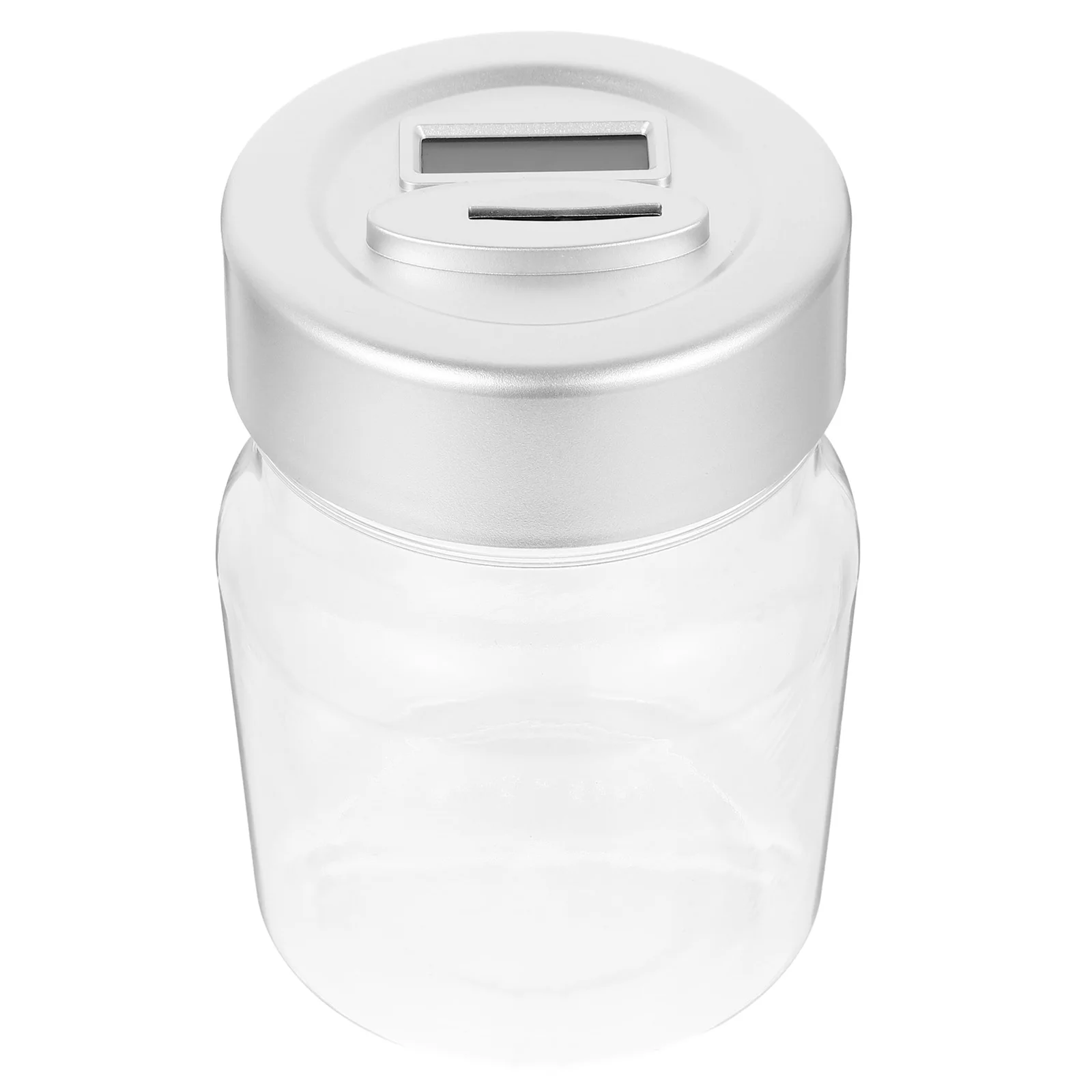 Euro Piggy Bank Coin Holders Desktop Saving Cylinder Compact Abs Money Daily Use Container