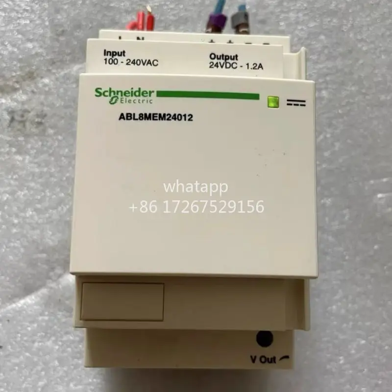 

Second hand guide rail enclosed switch power supply ABL8MEM24012 tested OK and shipped quickly