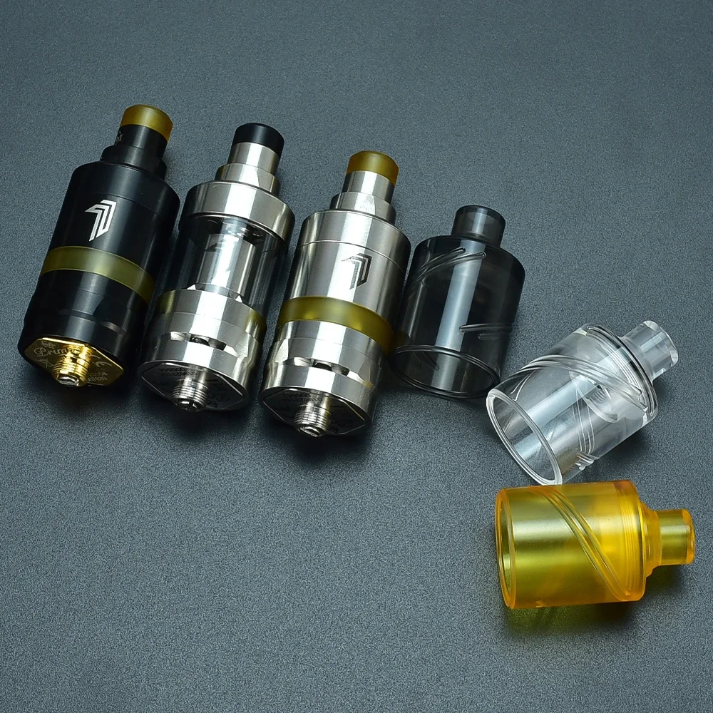 Wolfcoolvape Bellcap Top Cap + 510 Drip Tip for Kayfun Prime NITE DLC 22mm RTA Replacement PEI PC Vape Accessories