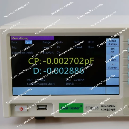 digital bridge  High precision original parameter analyzer measuring instruments ET35 series LCR