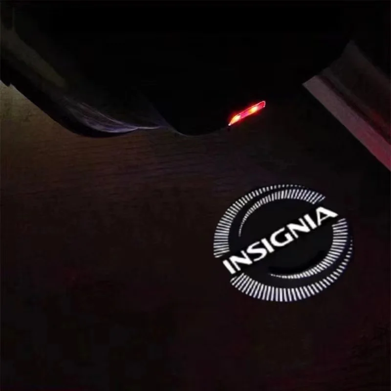 

For Opel Insignia A B 2008-2017 2018 2019 2020 2021 Led Emblem Car Door Light Luces Projector Auto Logo Lamp Styling Decorations