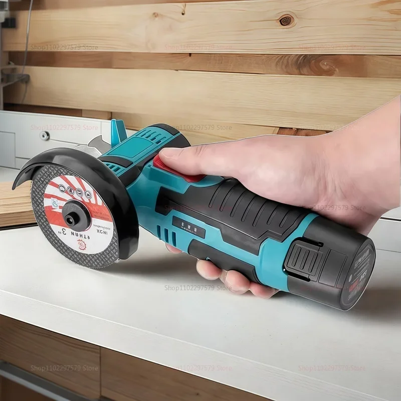 زاوية طاحونة آلة تقطيع الفراشي 12 فولت اللاسلكي آلة تلميع صغيرة قطع المحمولة الملمع شفرة المنشار المنزل لتقوم بها بنفسك أداة السلطة