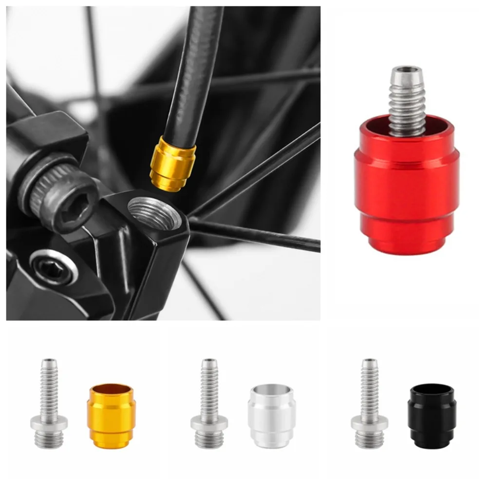 

AVID Oil Needle Connect Quick Installation Olive Head Insert Aluminum Alloy Brake Hose Olive Connector Riding Accessory
