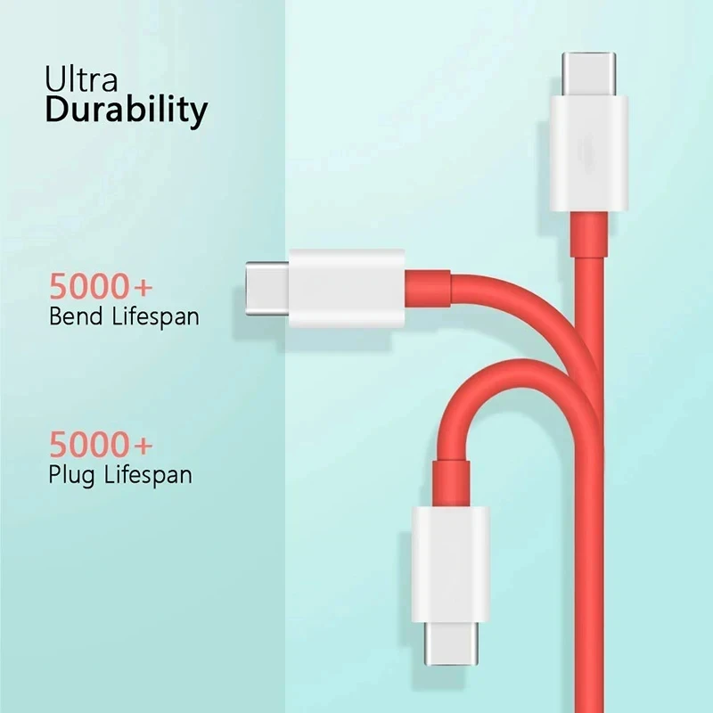 PD 65W For One Plus USB A Type C to Type C Super Fast Charging Cable For One Plus 12 11 10 9 8 T ACE Pro Data Transmission line