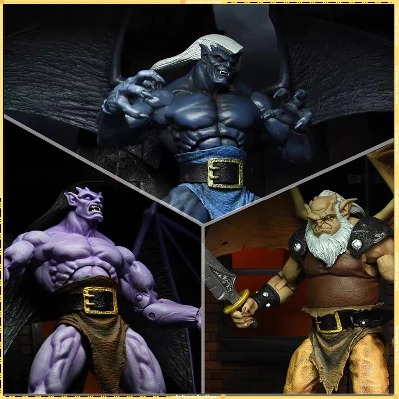 

Original Neca Gargoyles Goliath Demona Hudson Anime Movable Action Figure Hand Model Statue Collection Decorative Toy Gift