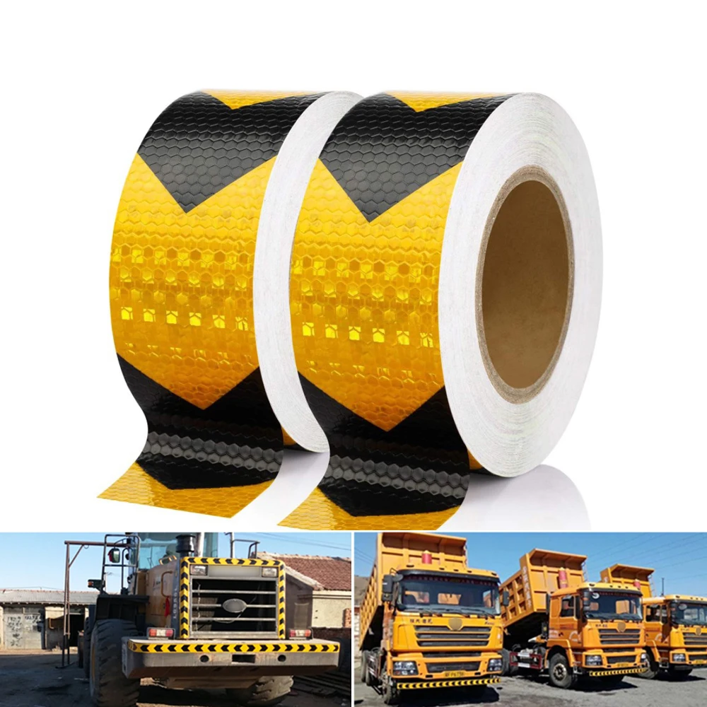 5cmx10m Reflective Strips Car Styling Reflective Tape Warning Stickers Bicycle Motorcycle Emergency Safety Reflect Strips